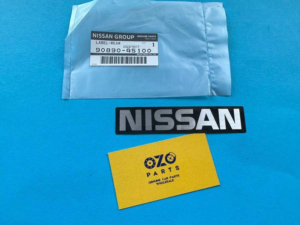 Originalus Nissan emblemos ženklelis lipdukas 90890G5100