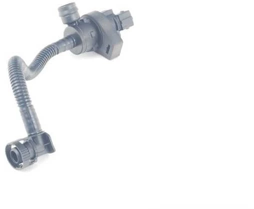 ORIGINALUS OEM BMW 5 serijos E60 E61 kuro bako kvėpavimo vožtuvas su vamzdžiu 13907537113