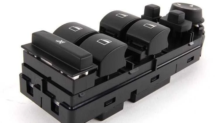 ORIGINALUS OEM BMW E83 Vairuotojo Langų Kėlimo Veidrodžio Jungiklio Valdymo Blokas 61313414355