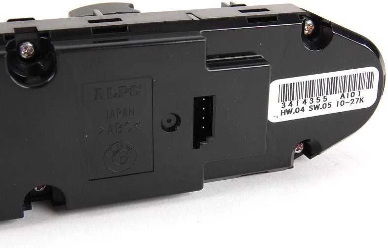 ORIGINALUS OEM BMW E83 Vairuotojo Langų Kėlimo Veidrodžio Jungiklio Valdymo Blokas 61313414355