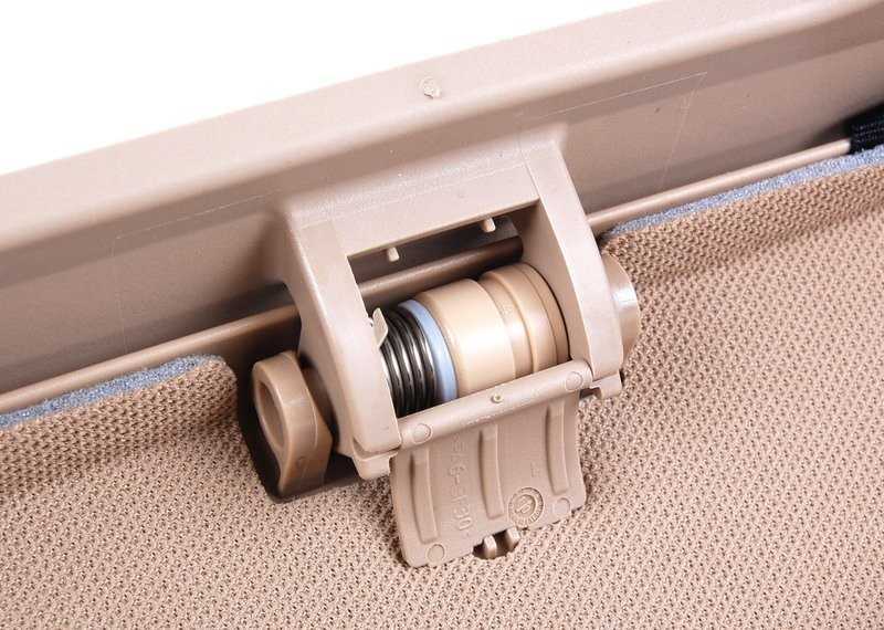 ORIGINALUS OEM BMW X1 E84 2008 - 2015 Akinių laikiklis dėklas smėlio spalvos 51164862873