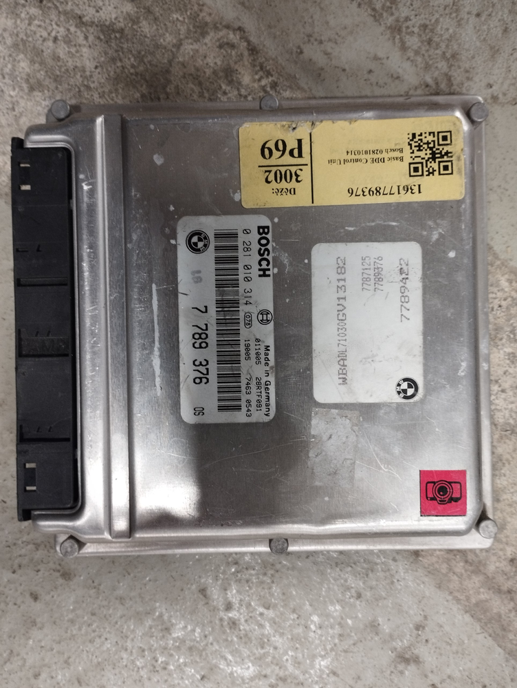 ORIGINALUS Pagrindinis DDE Valdymo Blokas 4.0 BMW E46 E39 E38 330d 530d 730d 13617789376