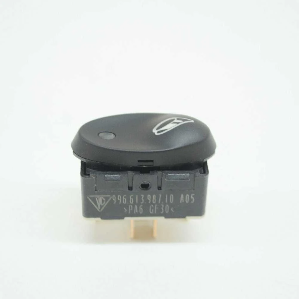 Originalus PORSCHE 911 Carrera mygtukas matinis juodas 99661398710A05