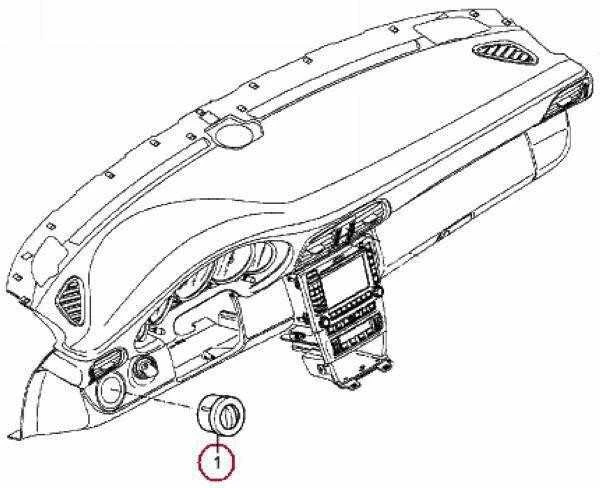Originalus PORSCHE 911 Turbo 997 jungiklis apšvietimui matinio juodo 99761353501A05