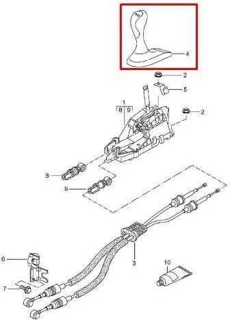 Originalus PORSCHE 996 Gt3 pavarų svirties mygtukas 99642407591