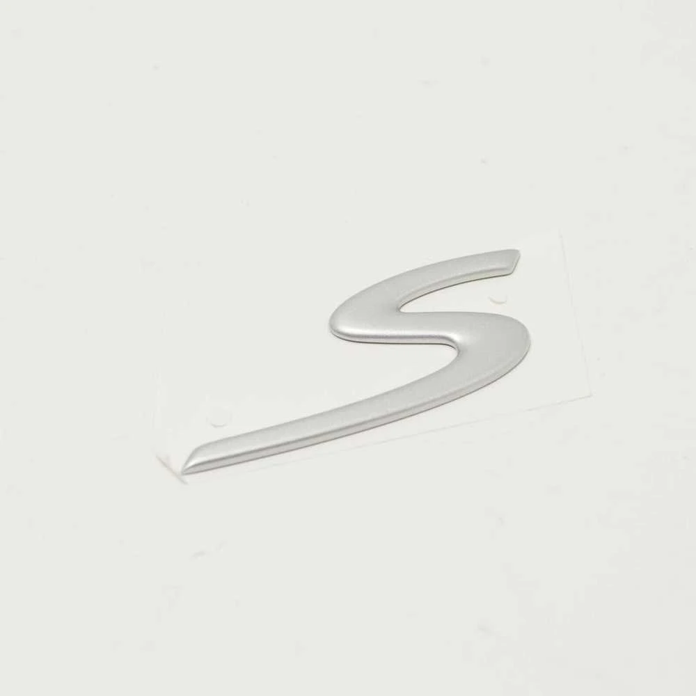 Originalus Porsche 997 Carrera emblema 'S' dangčio insignija ženklelis OEM 99755924300
