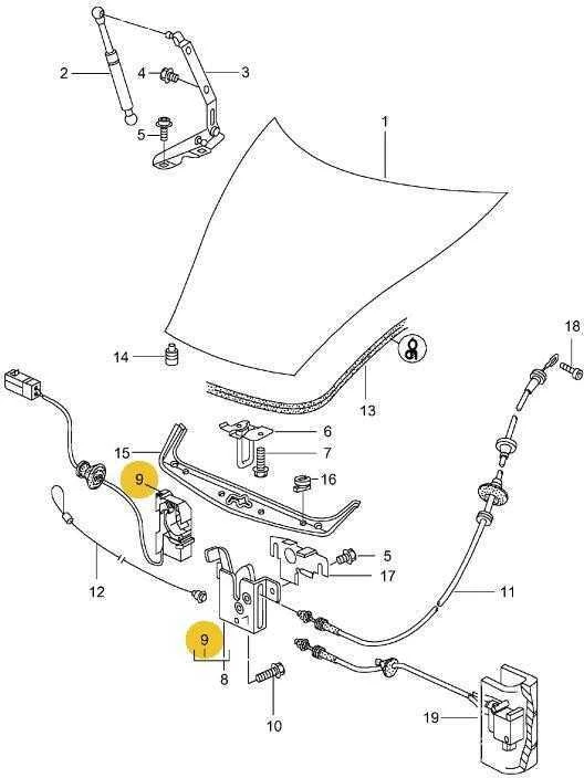 Originalus PORSCHE Boxster 911 996 Dangčio Užrakto Sistema Mikro Jungiklis 99661320600