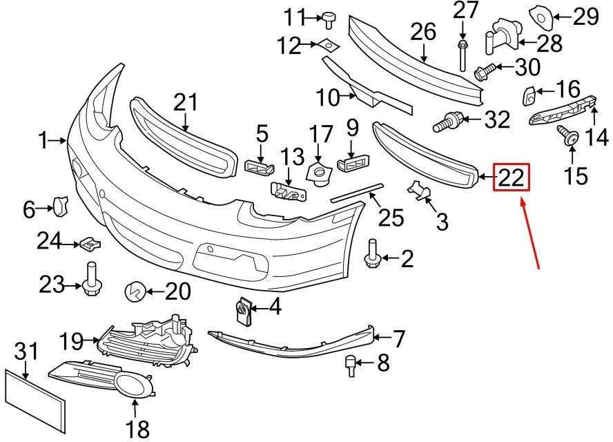 Originalus PORSCHE Cayman 987 Centrinis dangtis oranžinis 98750575103G2L