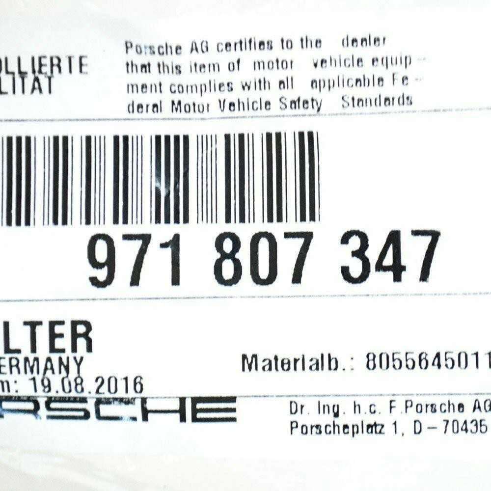 Originalus PORSCHE Panamera 971 laikiklis kairiam apdailai 971807347