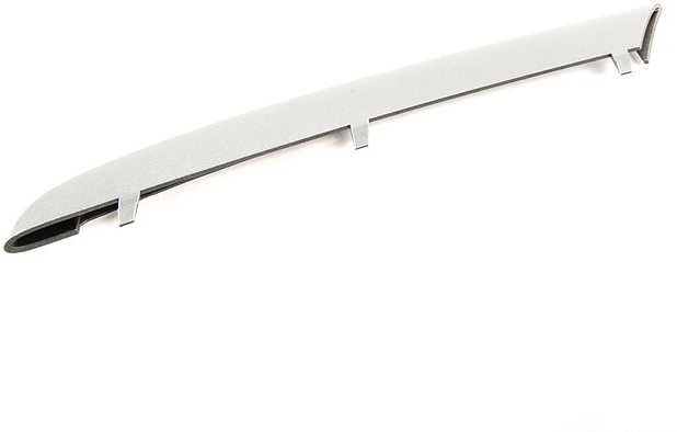 Originalus priekinio bamperio grotelių apdailos balta KAIRĖ BMW 3 serija E90 E91 2006-2008