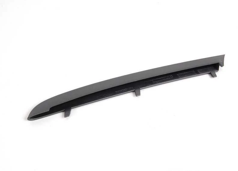ORIGINALUS Priekinis bamperio grotelių apdaila Tamsiai sidabrinė DEŠINĖ BMW 3 serija E90 E91 06-2008