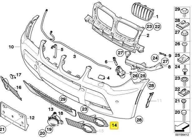 ORIGINALUS Rūko Žibintų Grotelės Dangtelis Kairėje BMW X3 E83 M Aero Paketas LCI 07-10