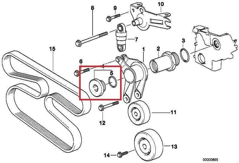 Originalus varžtas BMW E34 E36 E38 E39 E46 318d 318tds 320d 325td 11282243508