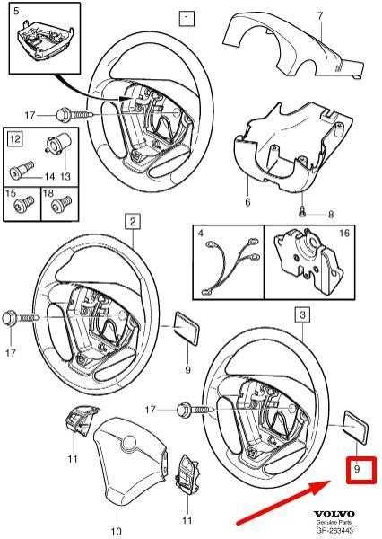 Originalus VOLVO C30 vairo dangtelis 30664222