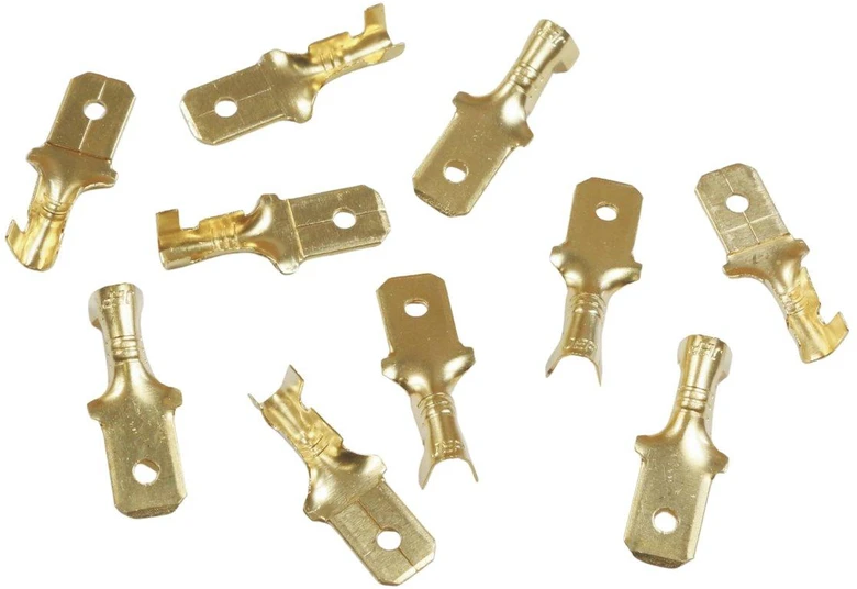 Orno Wsuwka Neizoliuotas įdėklas, maksimalus skerspjūvis 2,5 mm², plotis: 6,3 mm, lizdinėje pakuotėje 10 vnt.