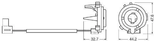 OSRAM lempos "Night Breaker" laikiklis 64210DA07