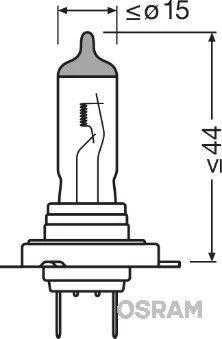 OSRAM lemputė, prožektorius 64210 161949111