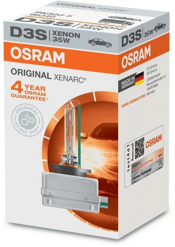 OSRAM Automobilinė lemputė XENON 35W PK32D-5 D3S 1vnt