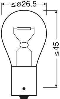 Osram Lemputės indikatorius IVECO MB RENAULT VOLVO
