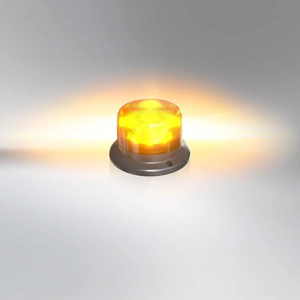 OSRAM LIGHTsignal LED žibintas | 360° gintarinis | 12/24V | 3 varžtų tvirtinimas