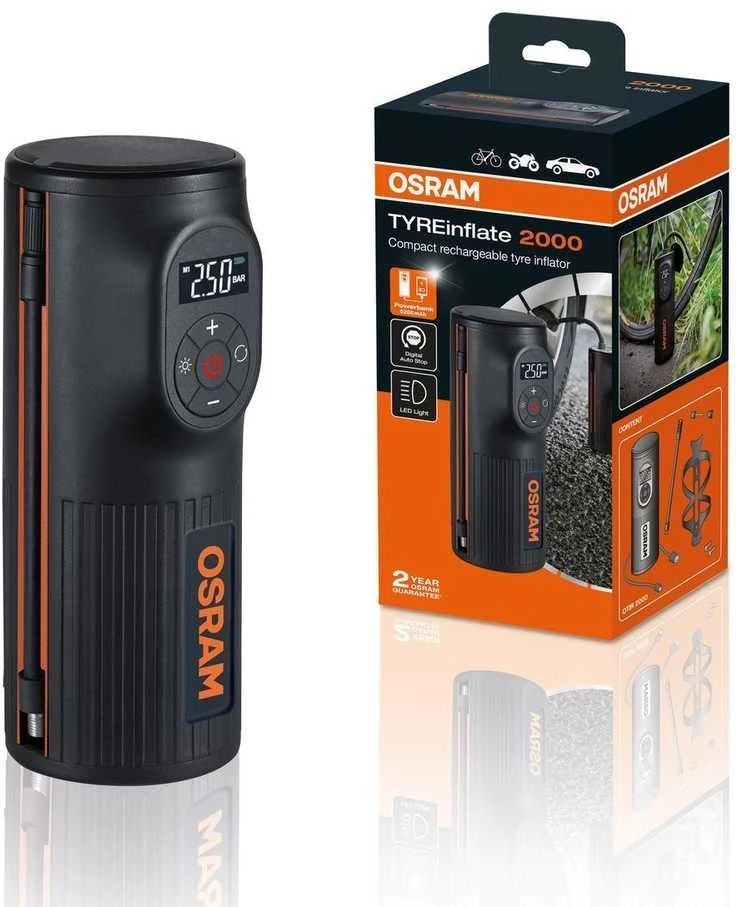Padangų kompresorius OSRAM 2000