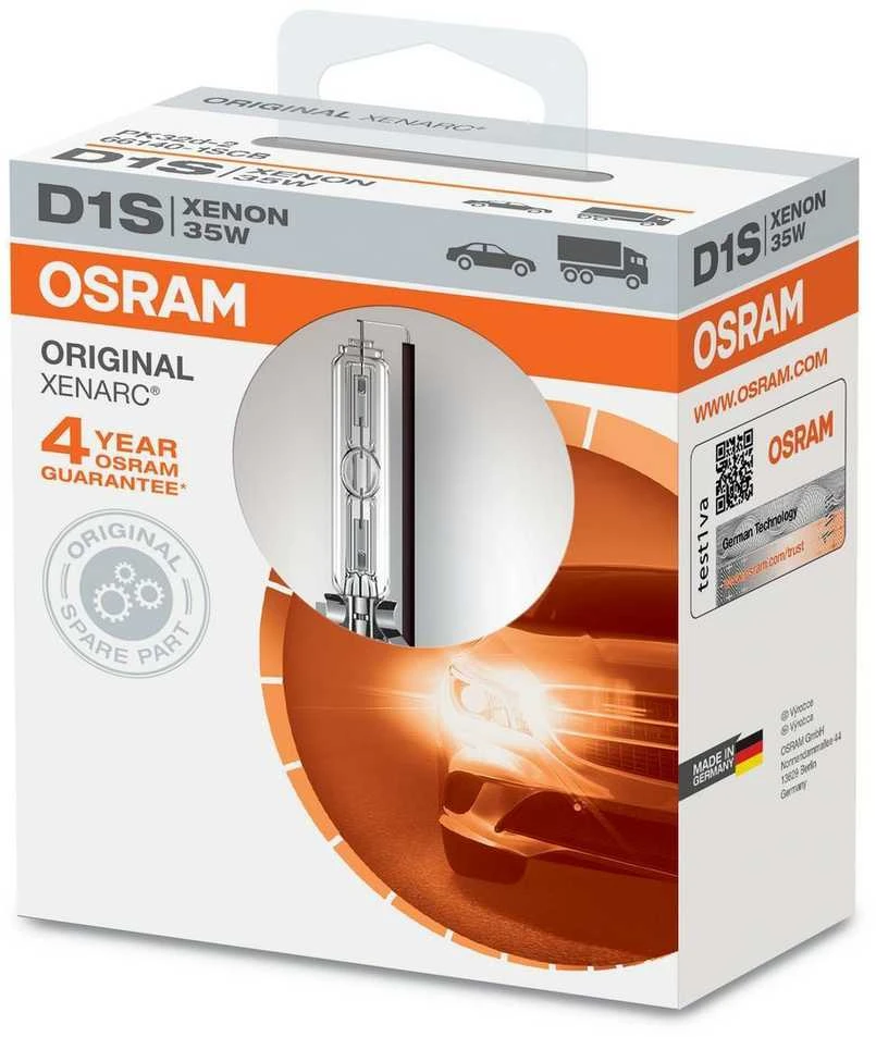 OSRAM XENARC, Lemputė XENON D1S, 1 vnt