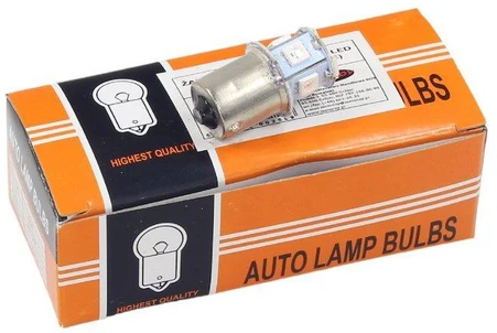 Other 12 V LED lemputė BA15S 35 mm raudona SC