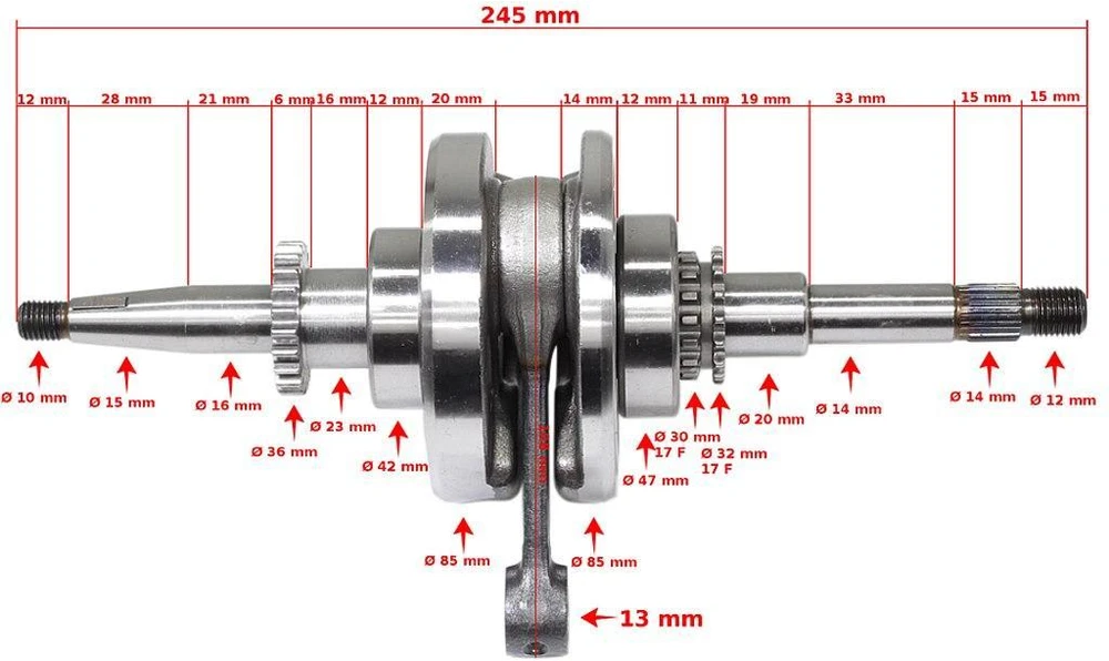Other ALKŪNINIS VELENAS GY6-50 22t