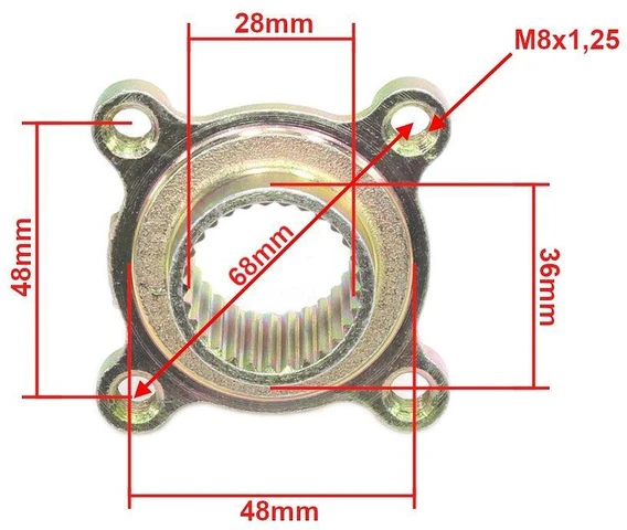 Other ATV 125 GALINIS STEBULĖ STABDŽIŲ DISKAS 29 VEISLĖS NAUJAS MODELIS HB