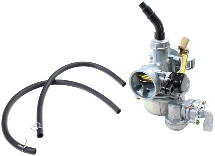 Other ATV KARBIURATORIUS 110/125 TROSAS DROSELĖS SKLENDĖ + 19 mm RU TAP HORIZONTALUS VARIKLIS SU ŽYMĖJIMAIS 139FMB, 147FMD, 152FMH, 154FMI RANDAMAS KETURRAČIAIS, KINIEČIŲ KETURRAČIAIS, GATVĖS MOTOCIKLAI, KROSAI, ČIPERIAI