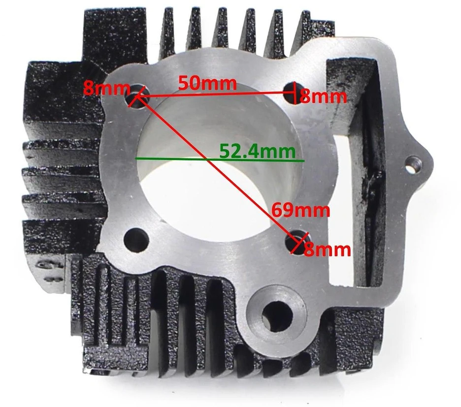 Other CILINDRAS ATV 110 52,4 mm KAIŠTIS 13 mm 152FMH WIN