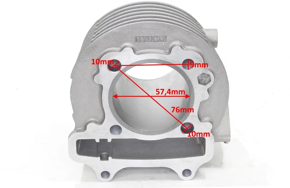 Other CILINDRAS GY6-150 ATV 150 57.4mm KAIŠČIS 15mm KOMPLEKTAS H.W.