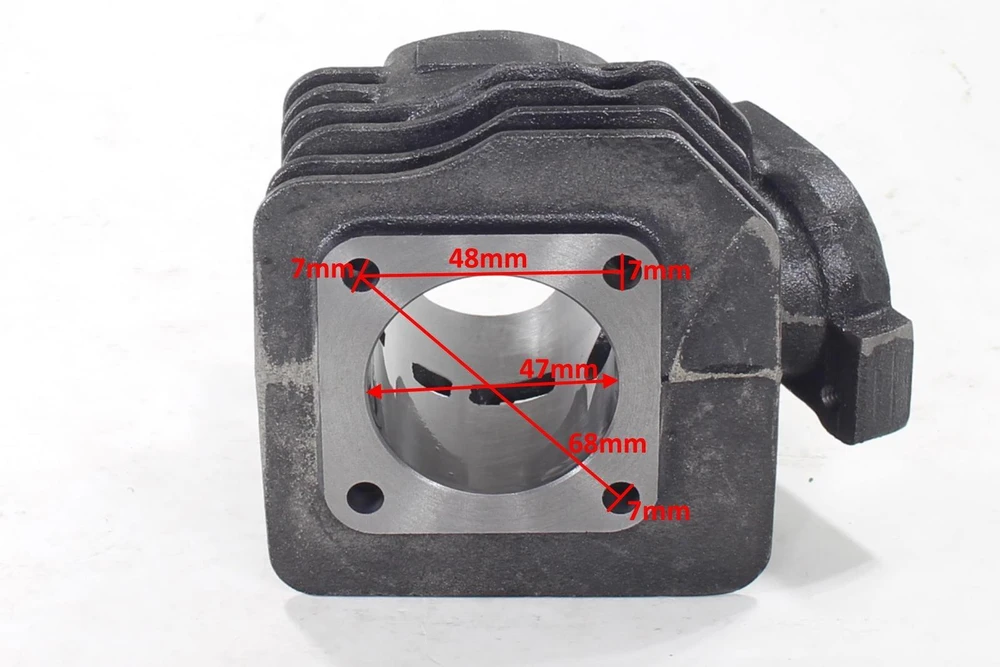 Other CILINDRAS HONDA DIO 70 47mm AF18 AF27 AF28 KAIŠTIS 12mm HW