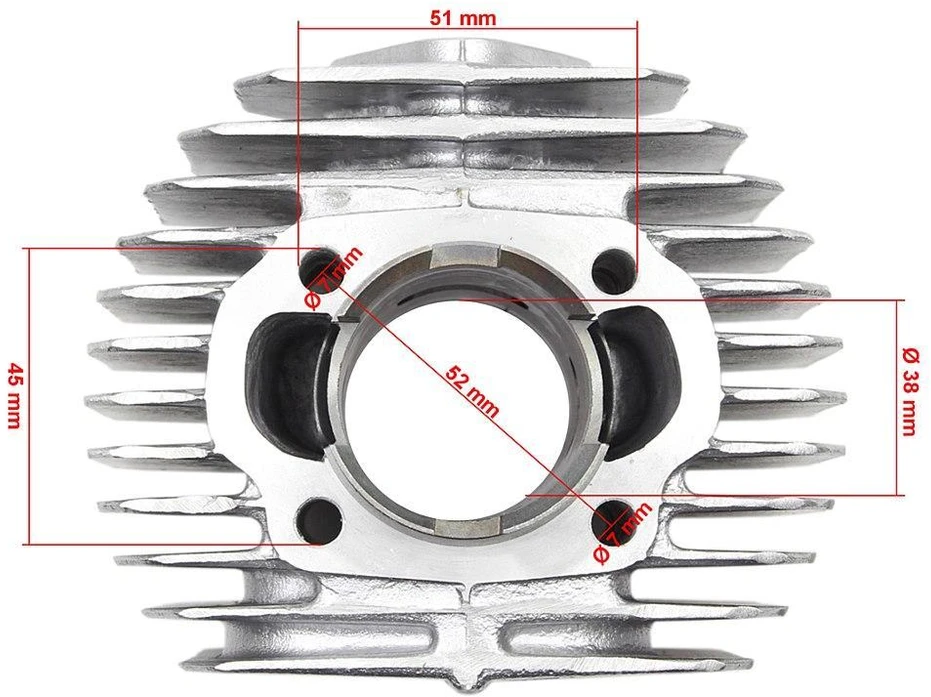 Other CILINDRAS JAWA 50 38mm KOMPLEKTAS ALM