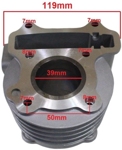 Other CILINDRAS KYMCO AGILITY/CITY/SUPER 8/FILLY 50 39mm 4T PIN 13mm TAIWAN