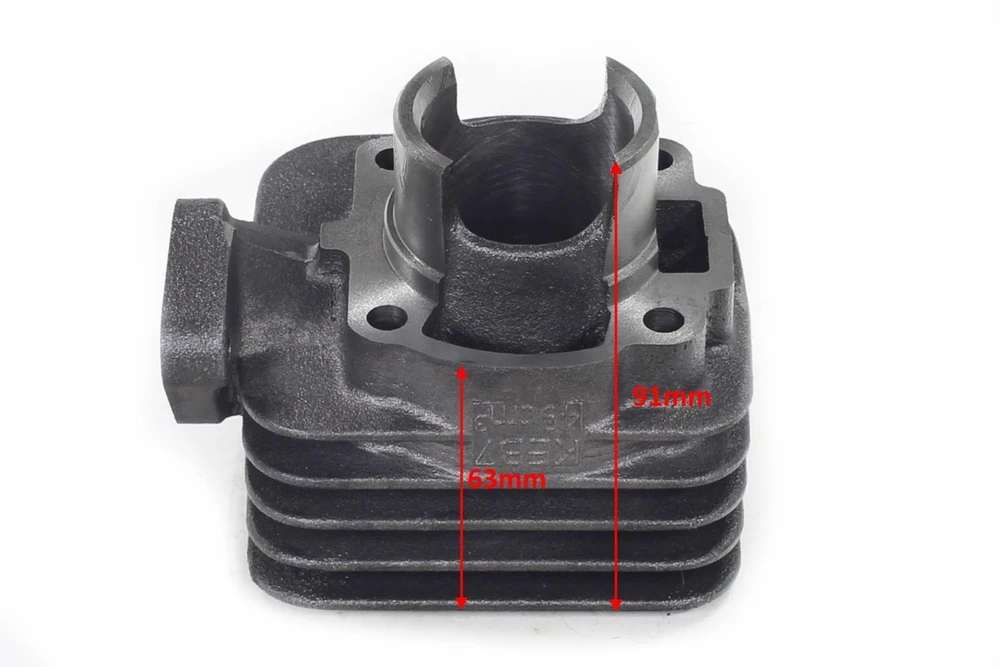 Other CILINDRAS KYMCO AGILITY/VITALITY/YAGER 50 39mm KAIŠČIS 12mm 2T TINKA: KYMCO-AGILITY/DINK/LIKE/LOOKER/PEOPLE/SUPER 8/SUPER 9/TOP BOY/VITALITY/YUP/FR