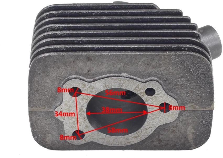 Other CILINDRAS PIAGGIO BRAVO CIAO MOPED 50 38mm PIN 10mm 2T SA TINKA: PIAGGIO-BRAVO/CIAO/GRILLO/SI/SUPERBRAVO