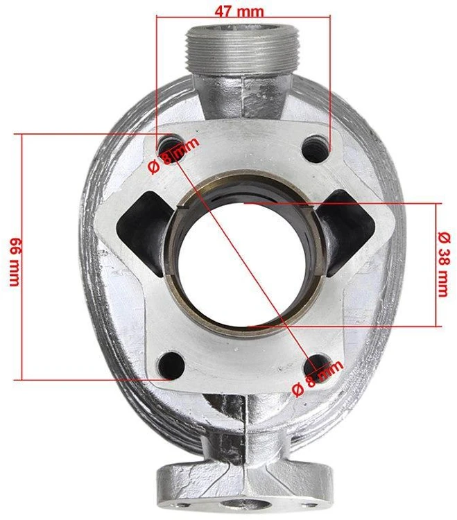 Other CILINDRAS ROMET KOMAR 50 38mm S38 KOMPLEKTAS ALM