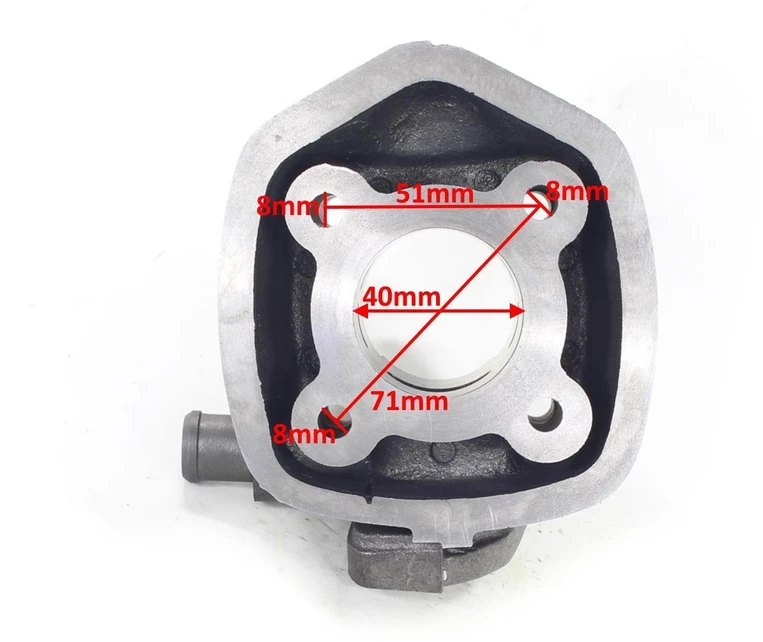 Other CILINDRAS YAMAHA AEROX APRILIA MALAGUTI MBK 50 40mm LC PIN 10mm 2T SA TINKA: APRILIA-AREA/GULLIVER/RALLY/SONIC/SR BENELLI-491/K2 BETA-ARK/EIKON ITALJET-DRAGSTER-MALAGUTIY1-51MB YAMAHA-NS50/YQ/AEROX