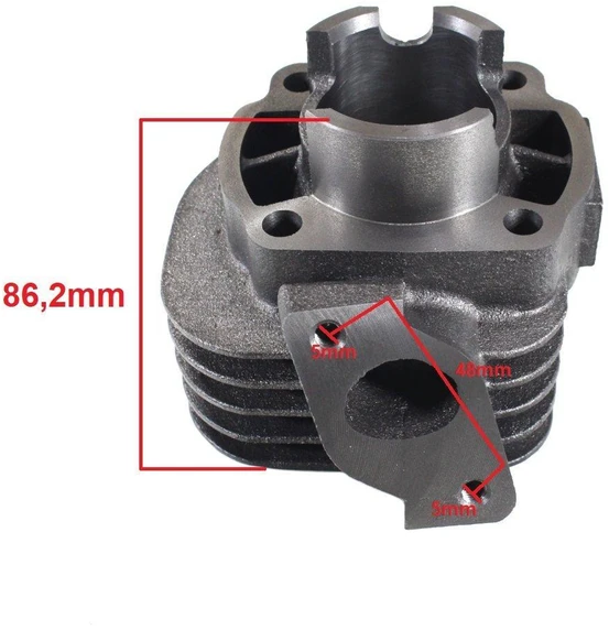 Other CILINDRAS YAMAHA JOG 50 40mm KAIŠČIO 10mm KOMPLEKTAS. LAIMĖK