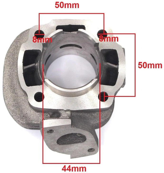 Other CILINDRAS YAMAHA JOG 65 44mm KAIŠTIS 12mm SU GALVUTE