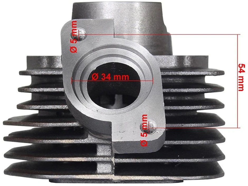 Other CILINDRINIS PEUGEOT SPEEDFIGHT ELYSEO BUXY TREKKER 70 47mm AC ROB