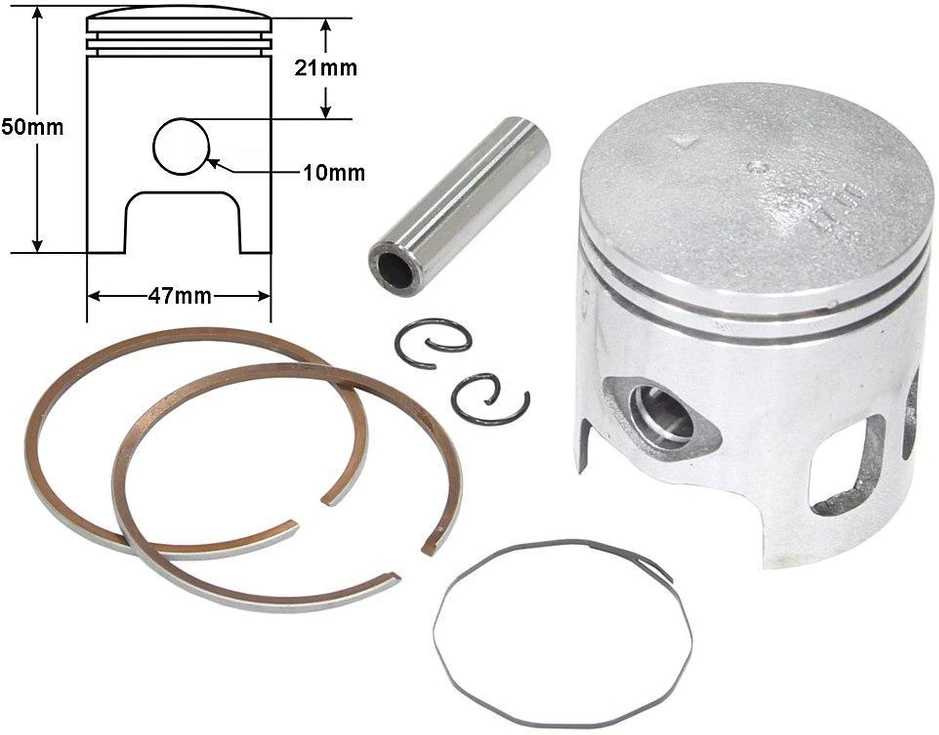 Other CYLINDER YAMAHA BWS MBK BOOSTER 70 47mm AC ROB