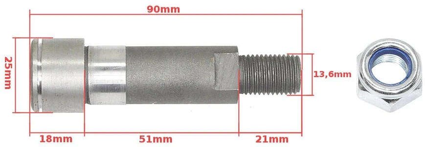 Other GALINIS ŽVAIGŽDUTIS KARDANINIS VELENAS MZ 250