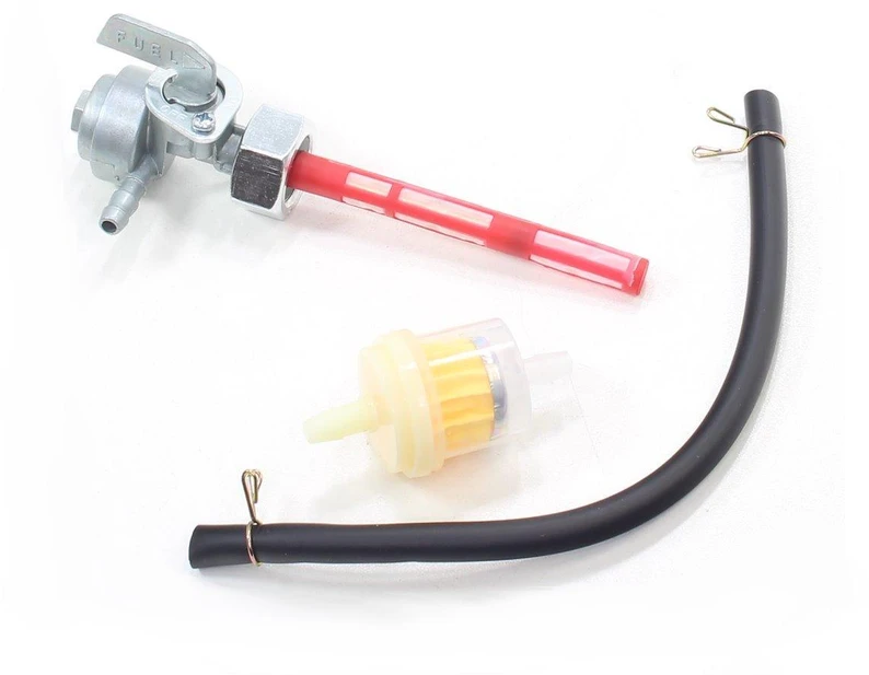 Other Gatvės motociklo kuro čiaupas su žarna ir filtru HB