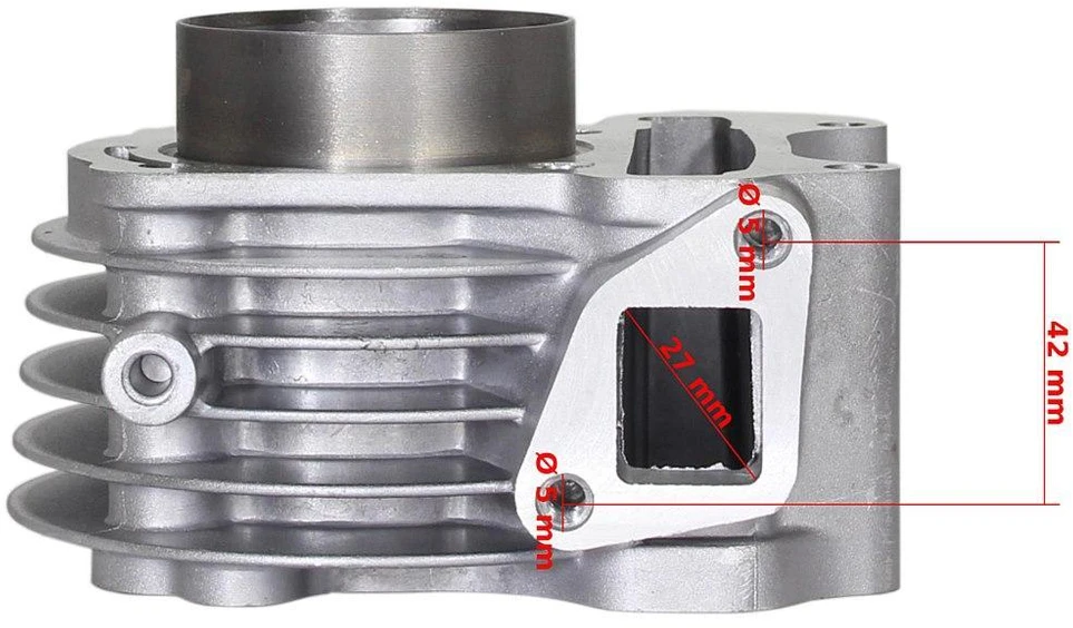 Other GY6-100 50 mm cilindras su galvute