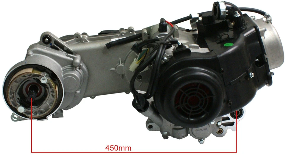 Other GY6-80 VARIKLIS 12 '' RATLANKIS VIENAS AMORTIZATORIUS NAUJAS