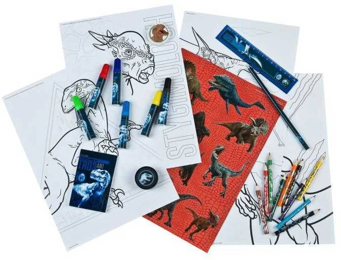 Other Jurassic World spalvinimo rinkinys iš 35 dalių