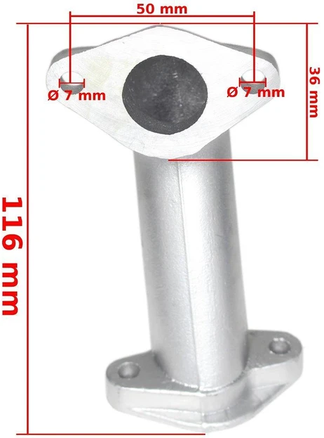Other Karbiuratoriaus jungtis ATV 110/125 H-116mm FI 22mm ROB