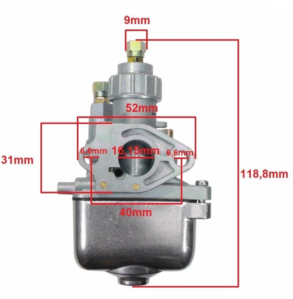 Other KARBIURATORIUS SIMSON S50 S51 S70 SR50 16N3-4 DUELLS DI